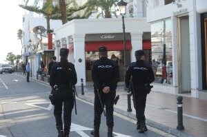 La delincuencia se redujo un 2,6% durante el año pasado en Marbella